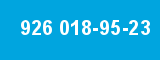 926 018-95-23